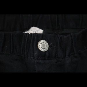 (Black) John Galt Straight Ankle Pants